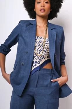 Blazer aperto doppiopetto