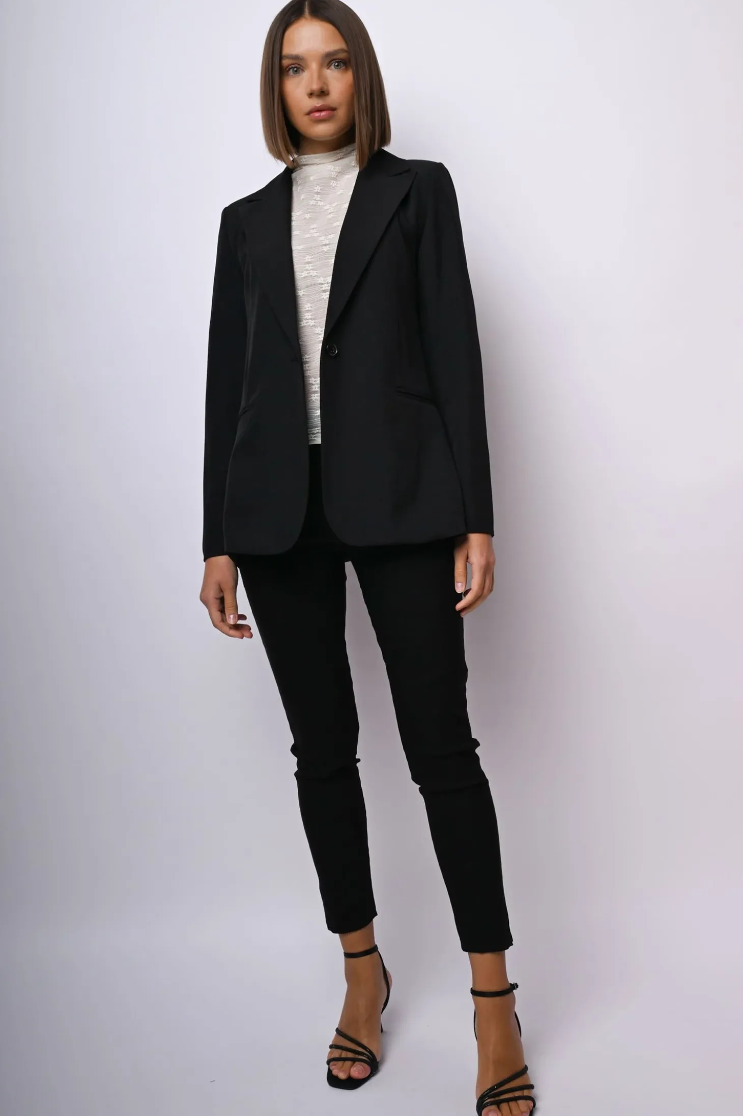 Blazer classico monopetto