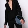 Blazer monopetto misto viscosa