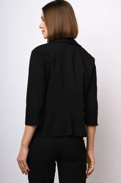 Blazer monopetto misto viscosa