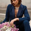 Blazer stile smoking