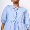 Blusa con laccetti