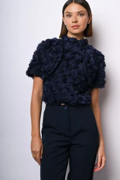 Bolero con rose 3D