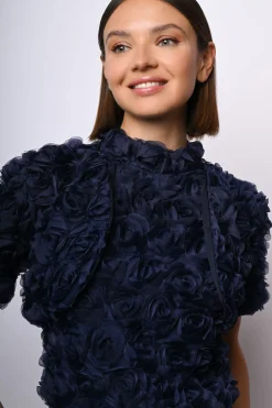 Bolero con rose 3D