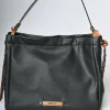 Borsa a spalla manici contrasto