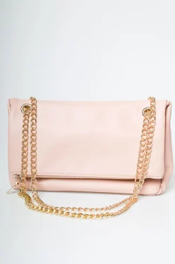 Borsa con tracolla scorrevole a catenella