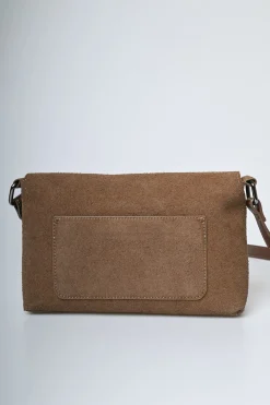 Borsa scamosciata a tracolla