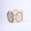 Bracciale rigido con pietre