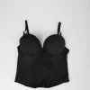 Bustier in raso