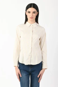 Camicia basic con riga