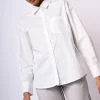 Camicia con mini borchie