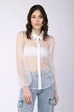 Camicia in organza