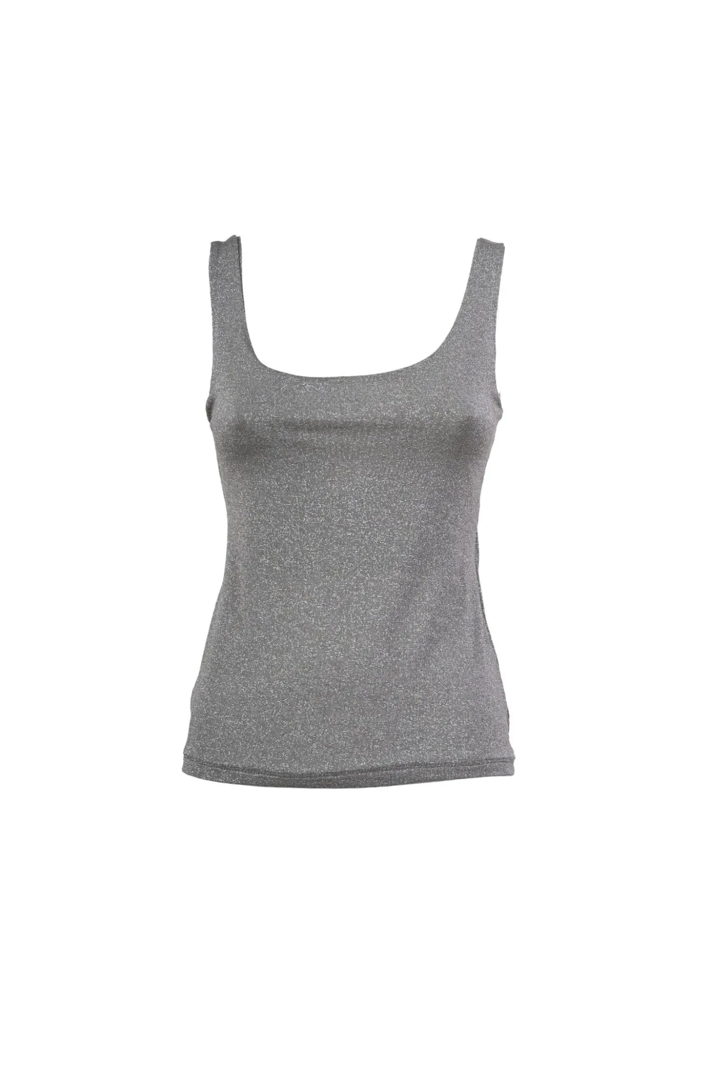 Canotta in maglia lurex
