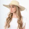 Cappello boho in rafia