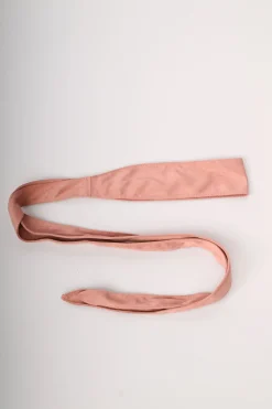 Cintura a fascia in faux suede