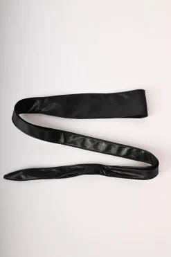 Cintura a fascia in similpelle