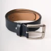 Cintura classica in pelle