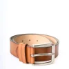 Cintura classica in pelle
