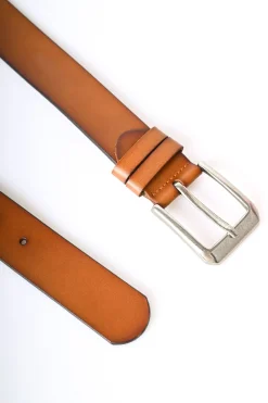 Cintura classica in pelle