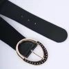 Cintura elastica con fibbia ovale