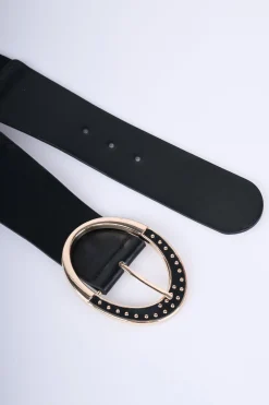Cintura elastica con fibbia ovale