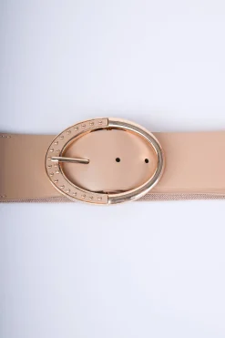 Cintura elastica con fibbia ovale
