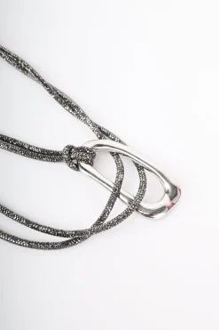 Cintura sottile con strass