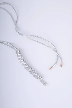 Cintura sottile intrecciata
