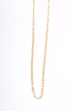 Collana lunga con cuori