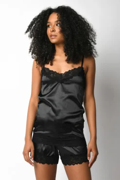 Completo lingerie top + shorts