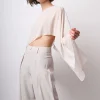 Coprispalle in georgette con strass