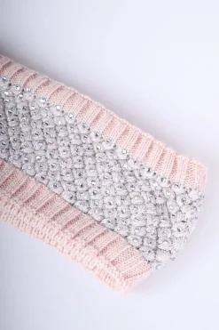 Fascia per capelli con strass