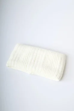 Fascia per capelli in maglia lurex