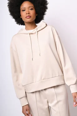 Felpa loose-fit con cappuccio