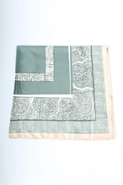 Foulard a stampa etnica grafica