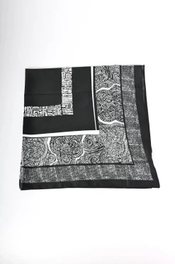 Foulard a stampa etnica grafica