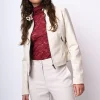 Giacca stile biker in similpelle