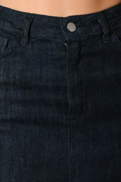 Gonna a tubino in denim