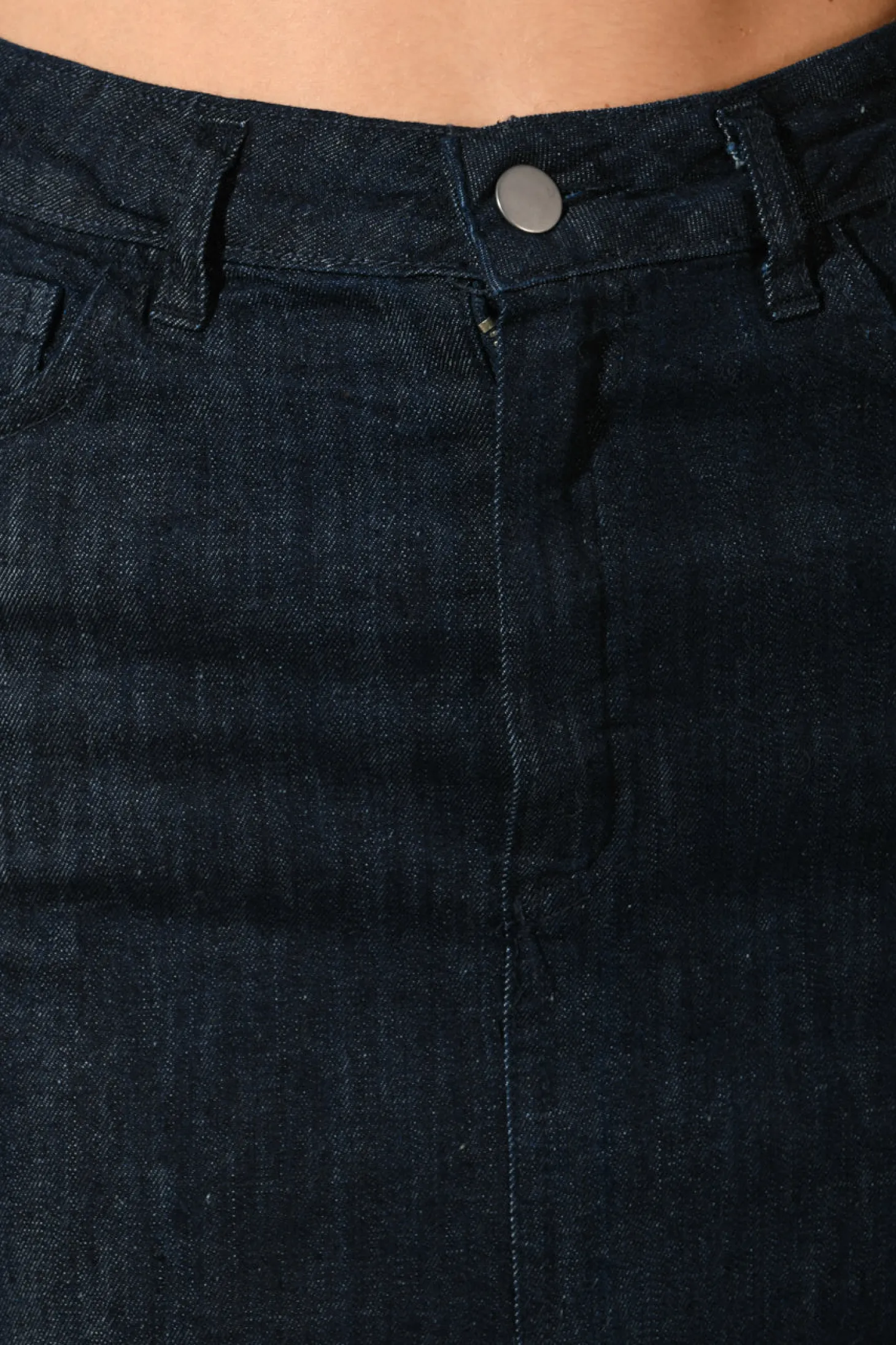 Gonna a tubino in denim