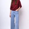 Jeans a gamba ampia
