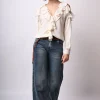 Jeans a gamba ampia