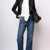 Jeans svasati con strass