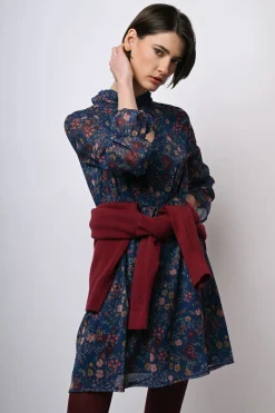 Mini abito a stampa floreale boho-style