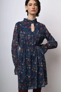 Mini abito a stampa floreale boho-style