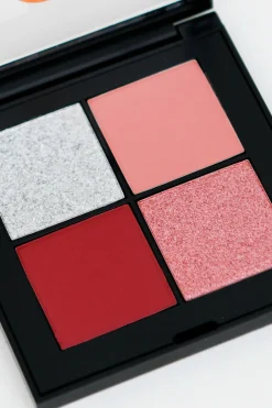 Ombretti in palette 4 colori - rose
