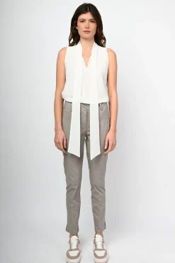 Pantaloni bengalina bottoni