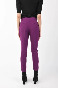 Pantaloni con risvolto