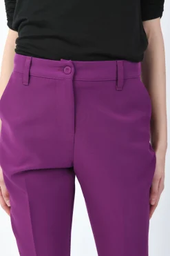 Pantaloni con risvolto