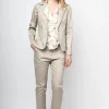 Pantaloni in cotone stretch