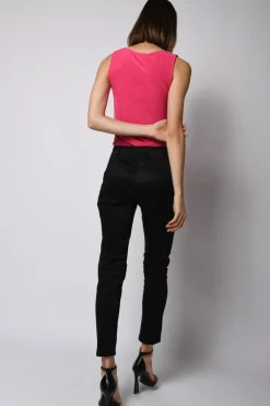Pantaloni in cotone stretch